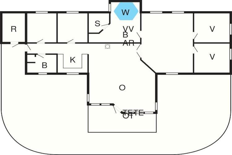 10 Person Holiday Home In R Dby Kramnitse Eksteriør billede